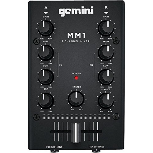 【美品】gemini MM1 2chポータブルDJミキサー 51laBjY+-mL.jpg